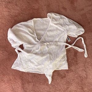 New old navy wrap top